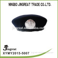 100 handmake custom metal military wool mens navy beret